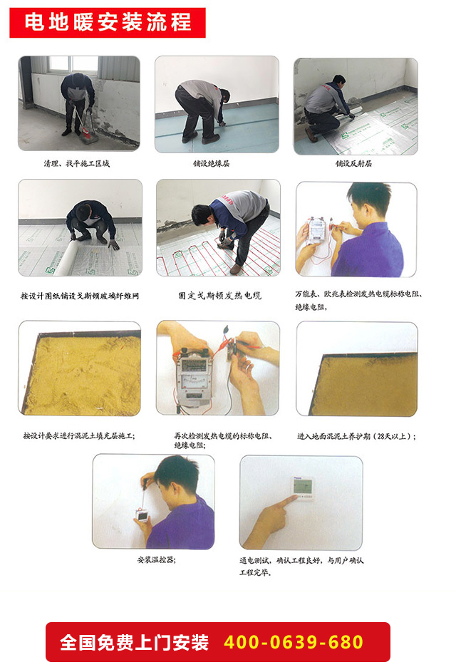 發(fā)熱電纜電地暖接線步驟 發(fā)熱電纜電地暖接線步驟